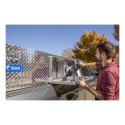 UWS - Bright Aluminum 72" Double-Door Topside Truck Tool Box Heavy Packaging - Image 5