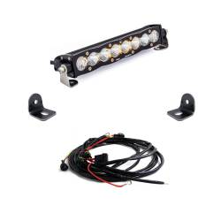 Baja Designs - Baja Designs 447072 S8 10" Hood Mount Light Bar Kit - Image 1