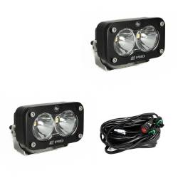 Baja Designs - Baja Designs 487801 S2 Pro Black LED Auxiliary Light Pod Pair - Image 1