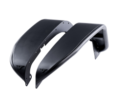Combat Off Road - Combat Off Road 15-1076 Black Aluminum Fenders Front for 07-18 Jeep JK Wrangler - Image 1