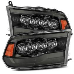 AlphaRex - AlphaRex 880541 Alpha Black LED Projector Headlights for 09-18 Dodge Ram - Image 1