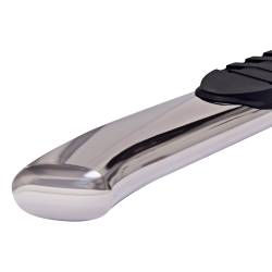 TrailFX - TrailFX A7062S 5" Oval WTW SideBars Polished Steel Rocker Panel Mount Bent w Bed - Image 2