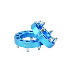 TrailFX - TrailFx W655001PB Wheel Spacer 6x139.7mm 1.25" Thick 108mm Hub Blue Alum - Image 1