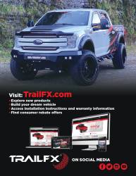TrailFX - TrailFX G9021B Side Bars PC Black for TrailFX Dodge/Ram - Image 2