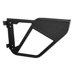 TrailFX - TrailFX J051RD Door Tubular Lower Half Textured Black Steel Pair - Image 1