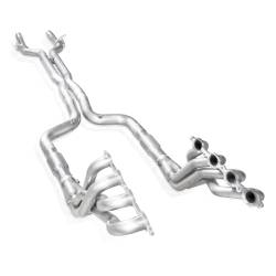 Stainless Works - Stainless Works CA16HCAT Headers 2" Pri. X-Pipe Catted Factory Connect - Image 1
