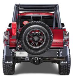 Body Armor 4x4 - Body Armor Rear Bumper Black for 05-15 Toyota Tacoma TC-2961 - Image 3