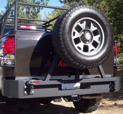 Body Armor 4x4 - Body Armor Rear Bumper Black for 05-15 Toyota Tacoma TC-2961 - Image 5