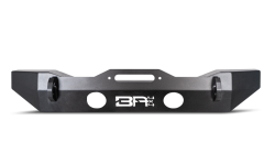 Body Armor 4x4 - Body Armor JL-19532 Mid Width Front Winch Bumper Black for 18+ Jeep JL/JT - Image 1