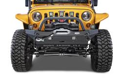 Body Armor 4x4 - Body Armor JL-19532 Mid Width Front Winch Bumper Black for 18+ Jeep JL/JT - Image 4