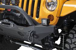 Body Armor 4x4 - Body Armor JL-19532 Mid Width Front Winch Bumper Black for 18+ Jeep JL/JT - Image 6