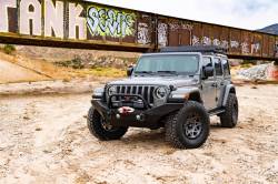 Body Armor 4x4 - Body Armor Full Width Front Winch Bumper Black for Jeep JK/JL/JT/JL-19534 - Image 4