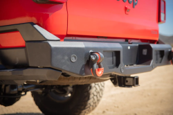 Body Armor 4x4 - Body Armor Full Width Rear Bumper Black for 20+ Jeep Gladiator JT JT-2965 - Image 2