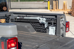 Body Armor 4x4 - Body Armor Bed Side MOLLE Storage Rack Black for 20+ Jeep Gladiator JT JT-7125 - Image 2