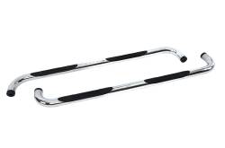 Big Country - Big Country 379214 3" Round Classic Side Steps Crew Cab -Kit w/Brackets - Image 1