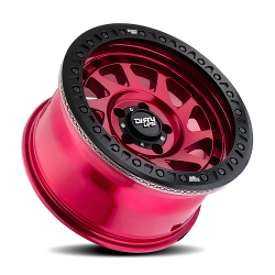 DIRTY LIFE - Dirty Life 9313 Enigma Race 17x9 5x5.0 -12mm Crimson Candy Red 9313-7973R12 - Image 2