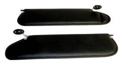 RT Offroad - RT Offroad RT52004 2Pc Black Sun Visor Set for 97-02 Jeep Wrangler TJ - Image 1