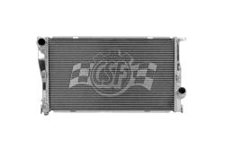 CSF Cooling - Racing & High Performance Division - CSF Cooling 7045 Aluminum Radiator BMW E82 1M/08-11 E8X 135i/07-11 E9X 335i MT - Image 1