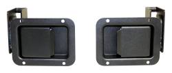 RT Offroad - RT Offroad RT26084 Tube Door Black Paddle Handle Set for 07-18 Jeep Wrangler JK - Image 1