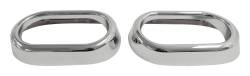 RT Offroad - RT Offroad RT27023 Chrome 2Pc Door Handle Accents for 07-10 Jeep Wrangler JK - Image 1