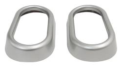 RT Offroad - RT Offroad RT27024 Silver 2Pc Door Handle Accents for 07-10 Jeep Wrangler JK - Image 1