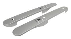 RT Offroad - RT Offroad RT27036 Interior 2pc Brushed Door Accent for 07-10 Jeep Wrangler JK - Image 1