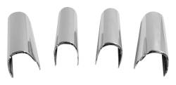 RT Offroad - RT Offroad RT27039 Chrome Plastic Steering Wheel Accents for 07-10 Wrangler JK - Image 1