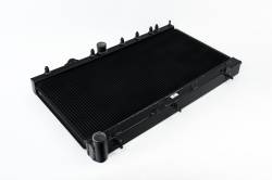 CSF Cooling - Racing & High Performance Division - CSF Cooling 3076B Black Aluminum Radiator w/Filler Neck for 02-07 Subaru WRX/STI - Image 2