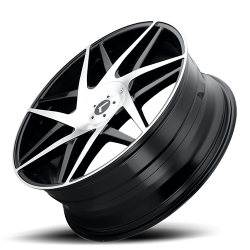 Kraze Wheels - Kraze Wheels KR185 Double Down 22x8.5 5x100/4 5 38mm Black KR185-22803B38 - Image 2