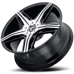 Kraze Wheels - Kraze Wheels KR190 Lusso 20x8.5 5x120 38mm Gloss Black KR190-2812GB38 - Image 2