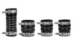 HPS Performance - HPS 57-1569-BLK Black Intercooler Hose Boots Kit for 07-09 Dodge RAM 2500/3500 - Image 1