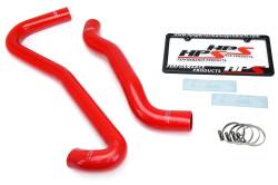 HPS Performance - HPS 57-1460-Red Red Radiator Hose Kit for 09-10 Jeep Grand Cherokee SRT8 - Image 2
