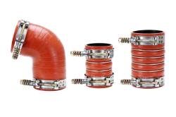 HPS Performance - HPS 57-1573 Intercooler Hose Boots Kit for 06-10 LBZ LMM Duramax Diesel - Image 1