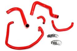 HPS Performance - HPS 57-1746-Red Red Radiator & Heater Coolant Hose Kit for 95-04 Toyota Tacoma - Image 1