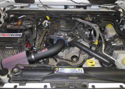 HPS Performance - HPS 57-1220R-BLK Black Silicone Radiator Hose Kit for 07-11 Jeep Wrangler JK - Image 2