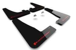Rally Armor - Rally Armor MF102-UR-BLK/RD Black Mud Flap Red Logo - Image 1