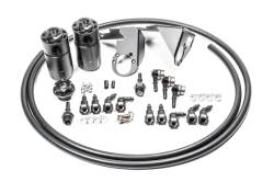 RADIUM Engineering - RADIUM Engineering 20-0787-FL Dual Catch Can Kit for 05-13 Corvette Fluid Lock - Image 1