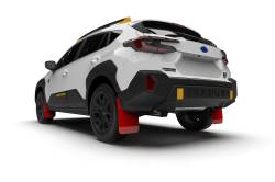 Rally Armor - Rally Armor MF116-UR-RD-BLK Red Mud Flap Black Logo - Image 2