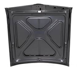 Auto Metal Direct - Auto Metal Direct 300-3068-1 Hood OE Style w/SS Bracing for 68-72 Chevy II/Nova - Image 4