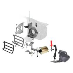 Auto Metal Direct - Auto Metal Direct W-105 Headlamp Rear Actuator Bracket Small - Image 7