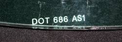 Auto Metal Direct - Auto Metal Direct 380-3062-TS Windshield Green Tint for 62-67 ChevyII/Nova 2/4DR - Image 3
