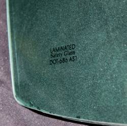 Auto Metal Direct - Auto Metal Direct 380-3468-T Windshield w/o Antenna Green Tint for 68-72 A-Body - Image 3