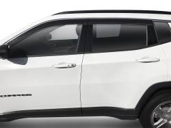 Husky Liners - Husky Liners 2884005 LoPro 4Pc Ventvisor Deflector Smoke w/Chrome Trim Outside - Image 3