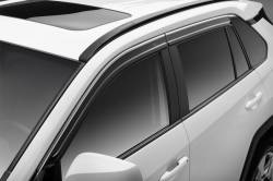 Husky Liners - Husky Liners 2884056 LoPro 4Pc Ventvisor Deflector Smoke w/Chrome Trim Outside - Image 1