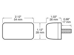 Peterson - Peterson E151A Amber Clearance/Side Marker Light 151A - Image 2