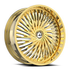 Azara - Azara Wheel AZA-526 26x9.5 Blank 15mm Gold AZA-5262695BL15NG - Image 1
