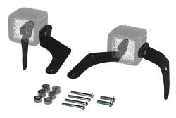 Artec Industries - Artec JL5605 APillar Single LED Cube Light Mount for 18+ Jeep Gladiator/Wrangler - Image 1