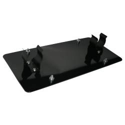 Bulldog Winch - Bulldog Winch 20278 License Plate Bracket Fairlead Mount Black Truck & Jeep - Image 2