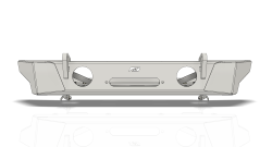Motobilt - Motobilt MB1200 Crusher Series Front Bumper for 18+ Jeep Gladiator/Wrangler JL - Image 2