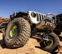 Motobilt - Motobilt MB1149-BB Tomahawk Frame Chop Front Bumper w/Bull Bar for Jeep JK/JL/JT - Image 4